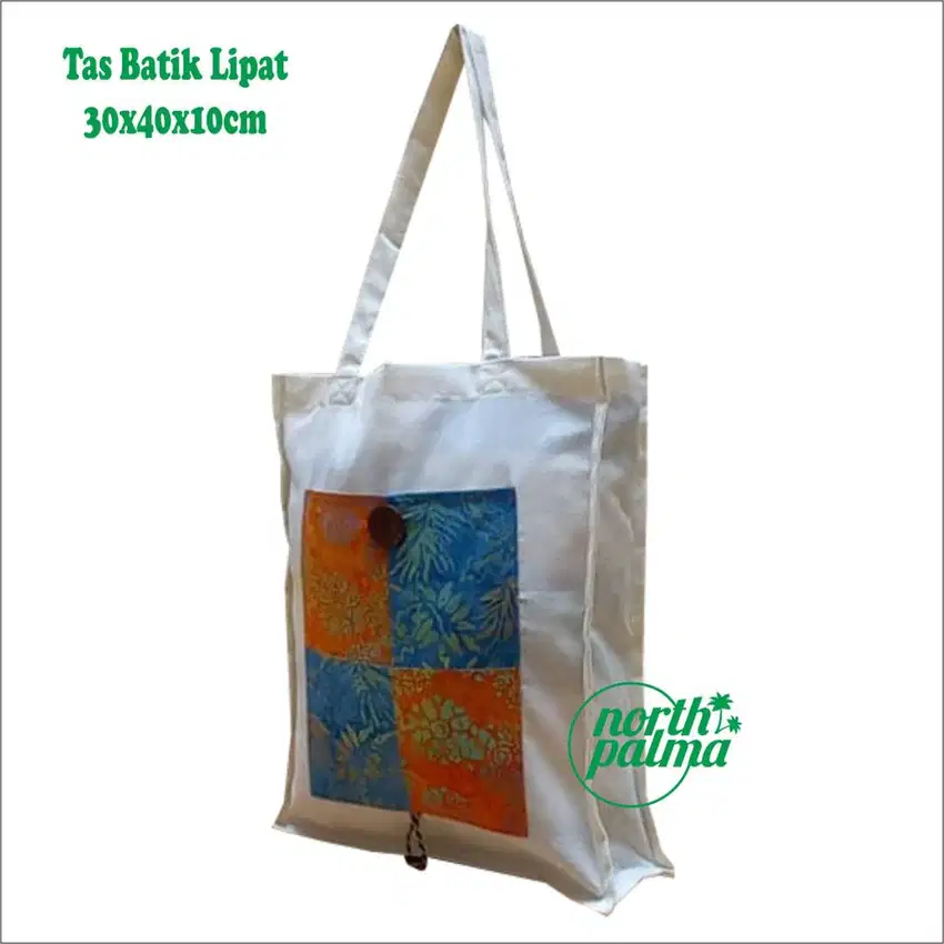 TAS TOTE BAG GOODIE BAG BATIK LIPAT SOUVENIR PERNIKAHAN DAN SEMINAR