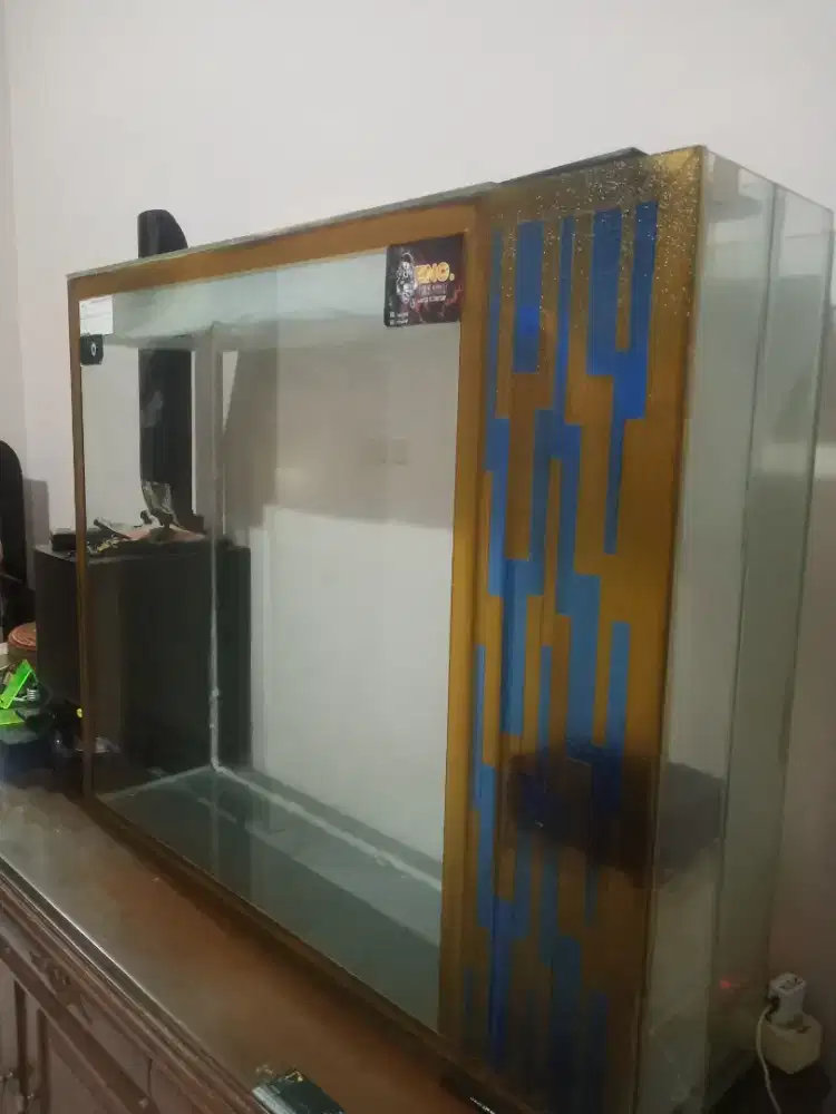 Akuarium kaca Inlay