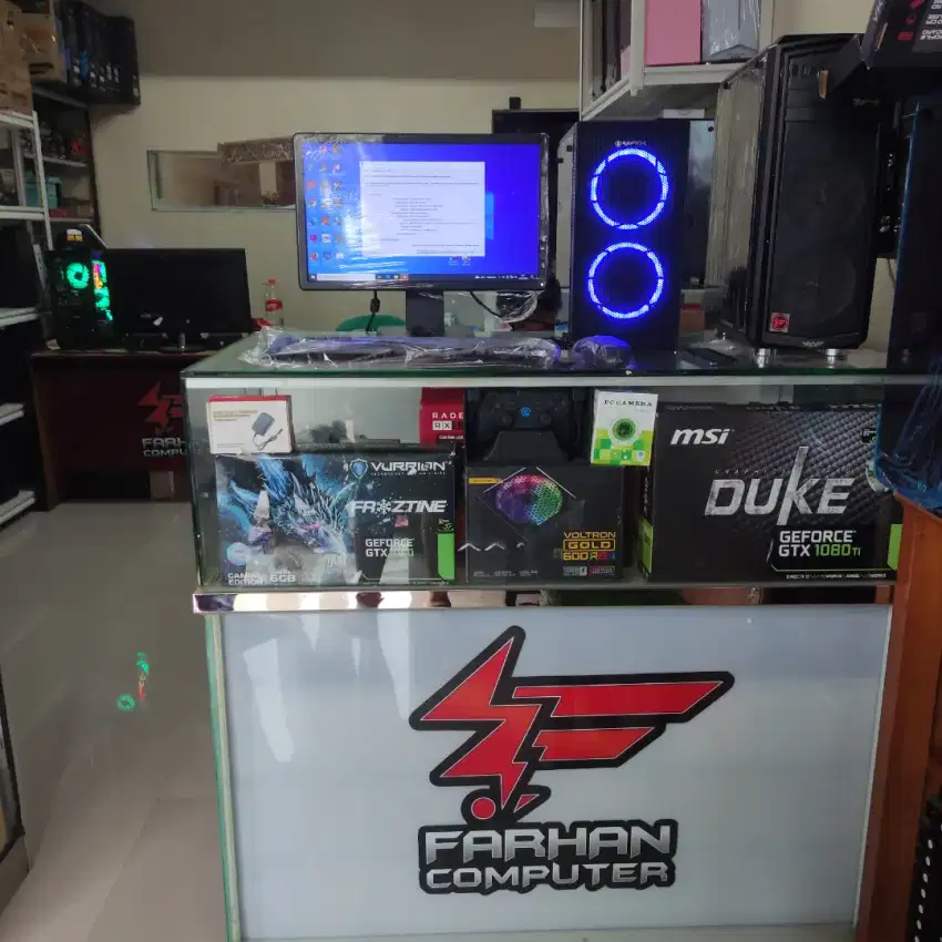 6 CORE PC GAMING SUPER NGEBUT SUDAH SSD