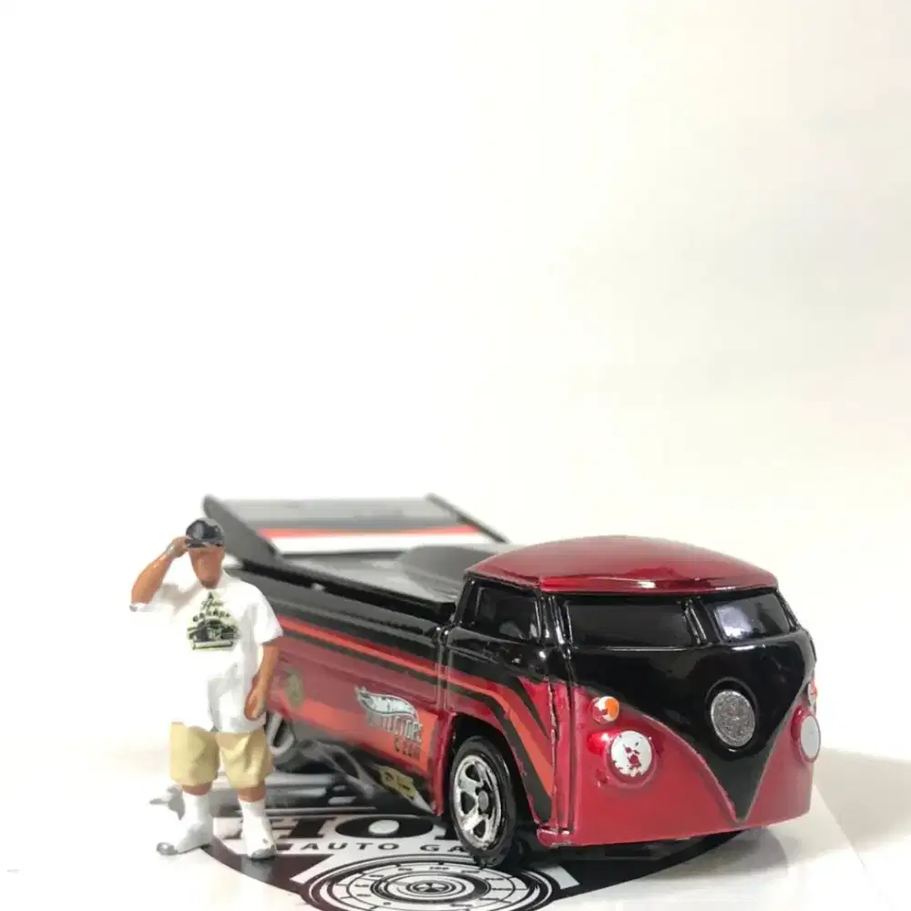 Diecast Hot Wheels Volkswagen Drag Truck Mystery Cars Red HTF Loose