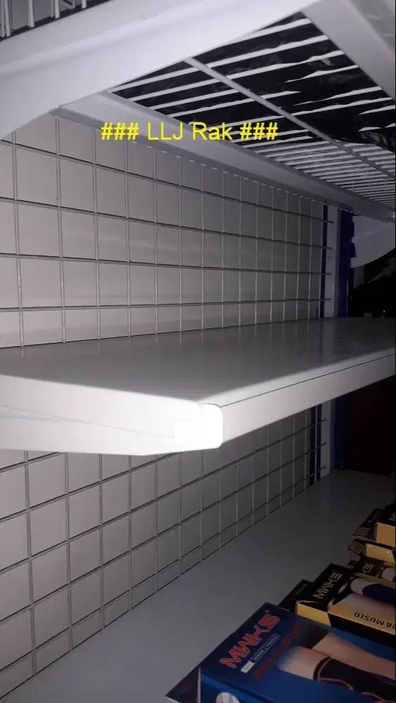 shelving ambalan rak toko (powder coating)
