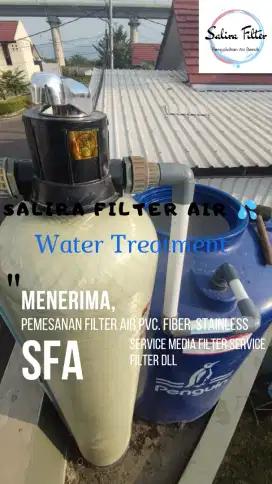 Filter air fiber glass 10 inch tinggi 154