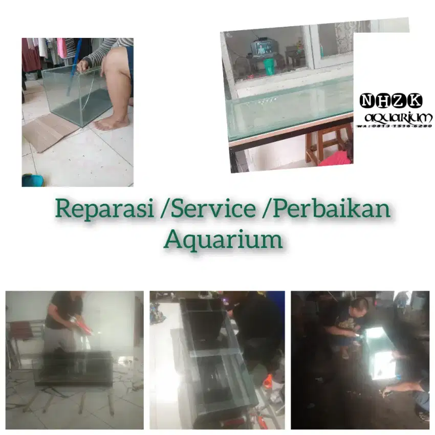 Reparasi / service / perbaikan aquarium