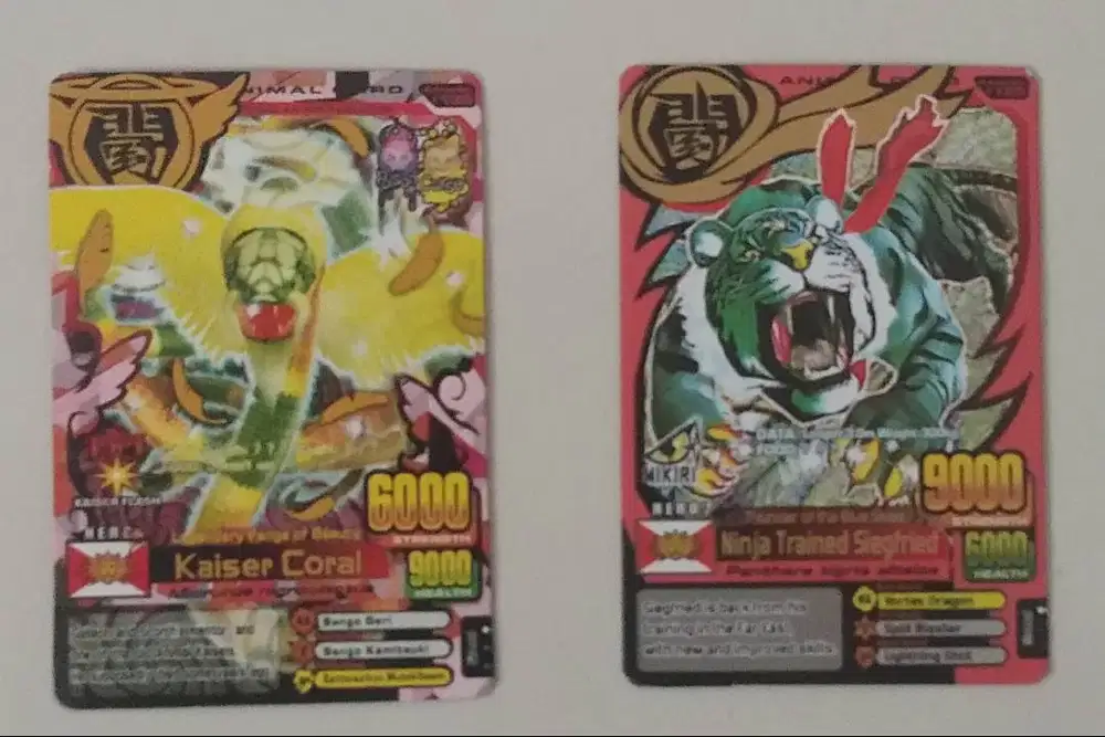 2pcs Kartu Animal Kaiser Evo.3