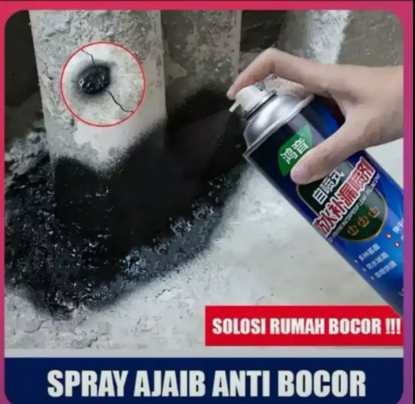 Spray Anti Bocor Atap Waterproof Pelapis Anti Karat Mobil 700 ml