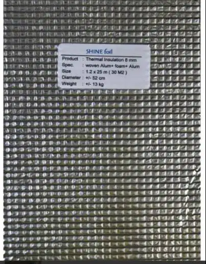 Aluminium Foil Thermal Insulation 8mm W1 + JASA PASANG HARGA BEDA