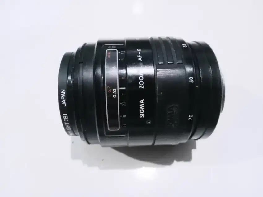 Lensa SIGMA ZOOM AF-E 28-70mm koleksi lensa kamera klasik