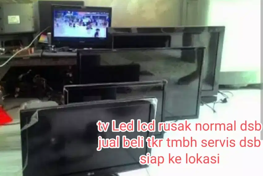 Dibeli Tv Led LCD rusak normal dsb