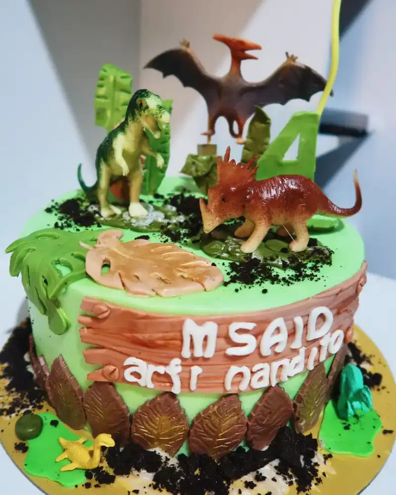 Bolu ulang tahun dinosourus