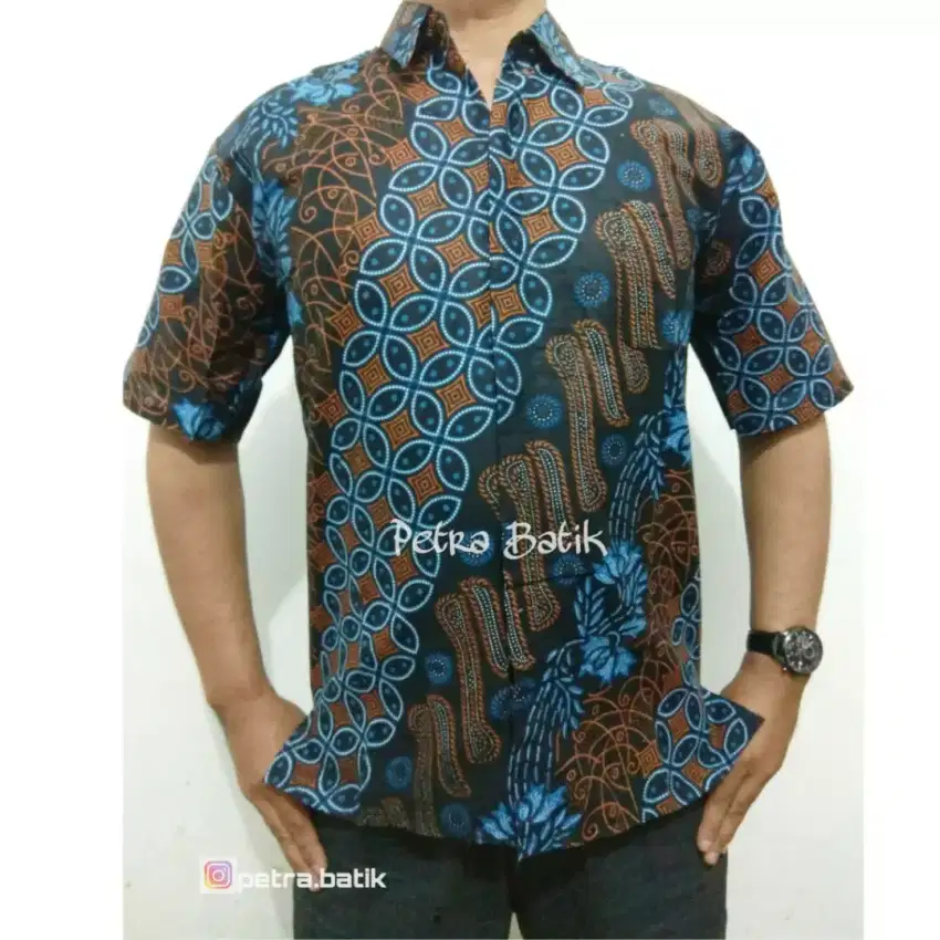 Kemeja Batik Hem batik pria