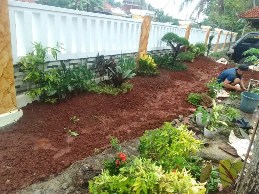 Tukang pembuatan taman rumah - taman minimalis
