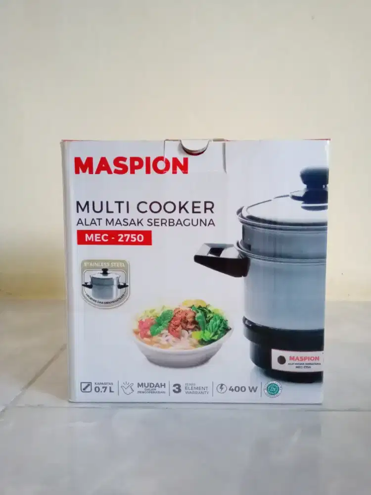 Maspion multi cooker hot sale