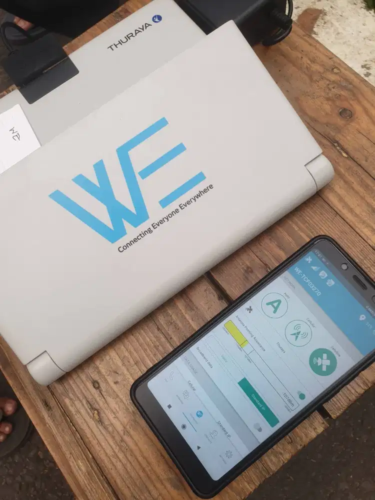 THURAYA WE MODEM SATELIT & LTE HOTSPOT