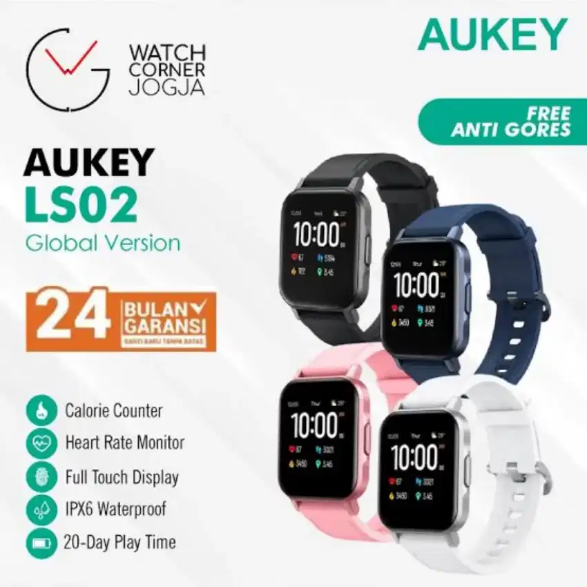 Smartwatch Aukey LS02