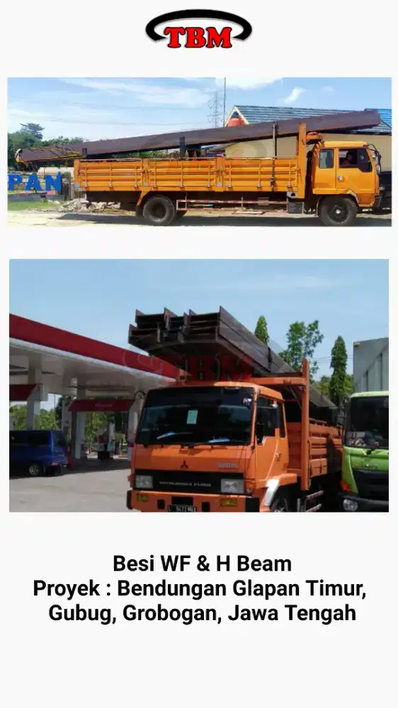 JUAL BESI IWF HBEAM BARU 12 METER LS GG KS KPSS