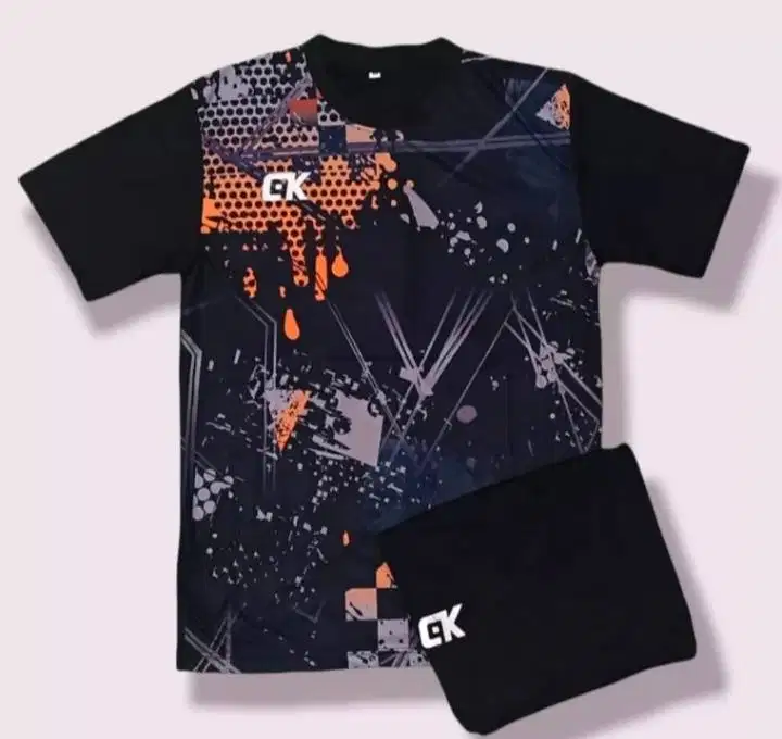 Jersey kaos baju setelan anak garage Printing