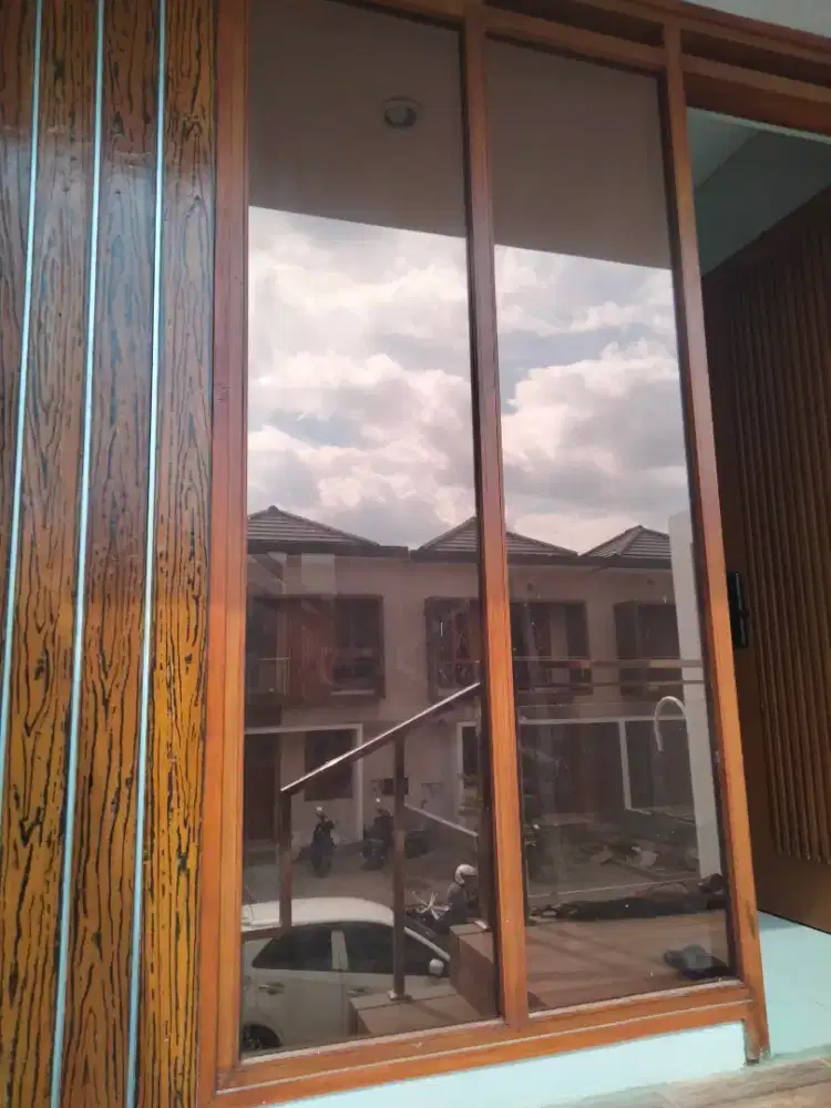 kaca film Riben dan one way brown