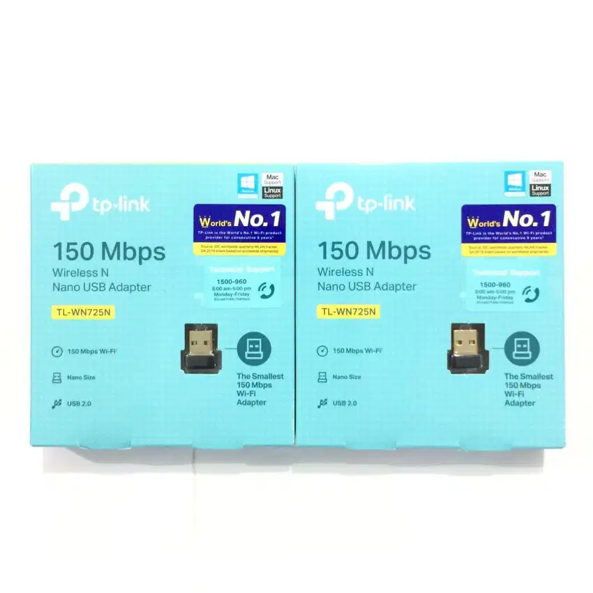 B A R U  TP-link TL-WN725N USB WIFI Nano Adapter 150 Mbps Bergaransi