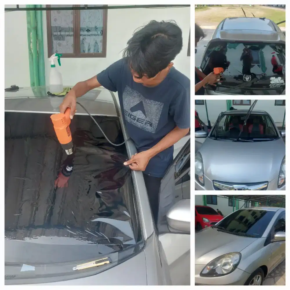 teknisi panggilan pasang kaca film mobil