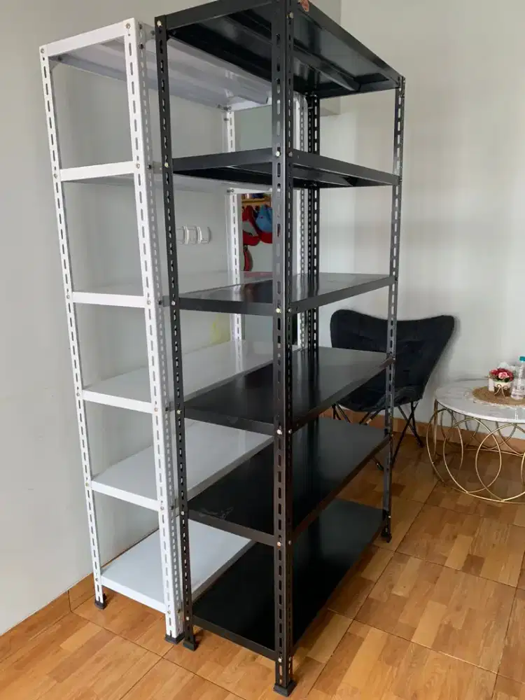 Rak besi murah 5 susun