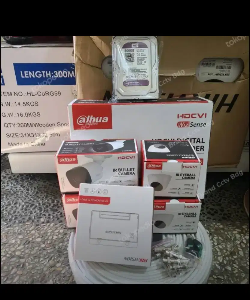 Pasang cctv dahua real