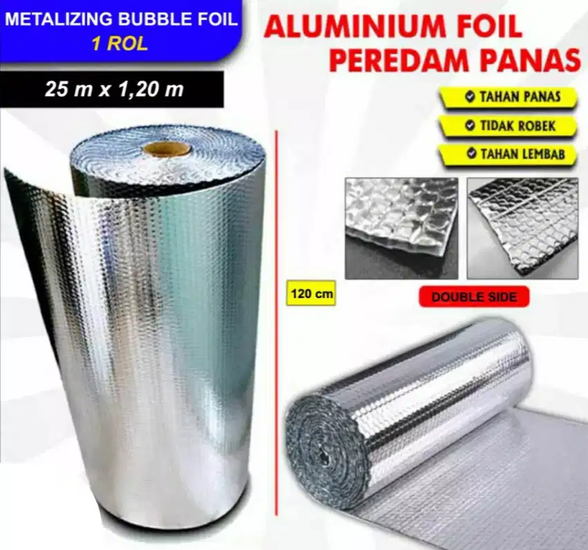 Bubble foil Peredam panas