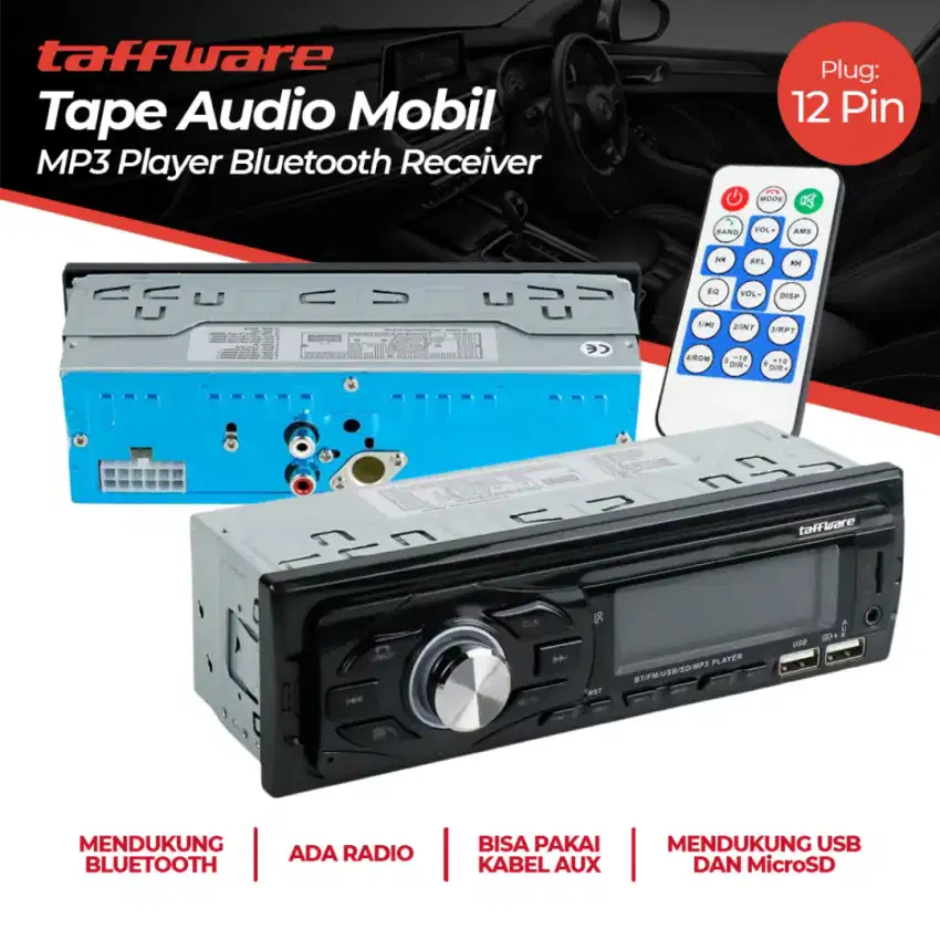 Tape audio mobil MP3 player bluetooth