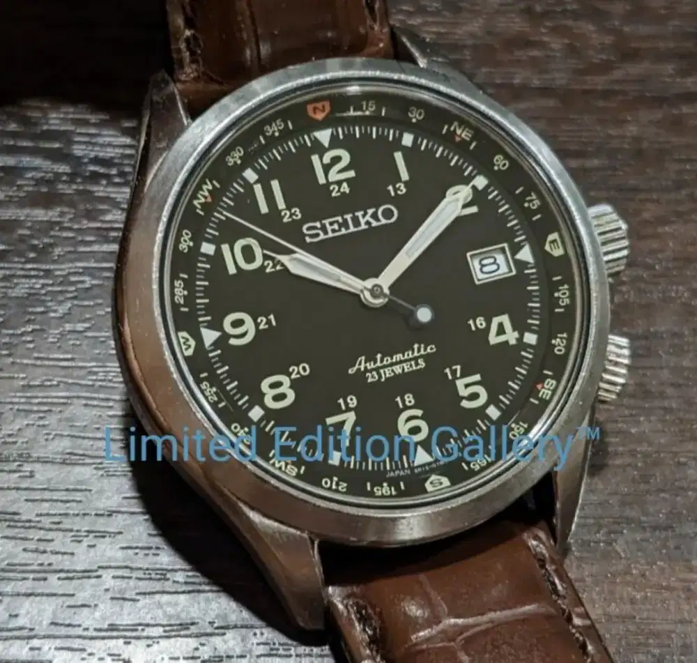 Like New Seiko Alpinist SARG007 lebih besar daripada SARB017