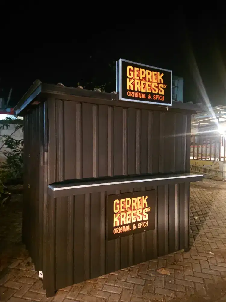 Promo Booth 2025 Gerobak Container Custom 2,5jt Yogyakarta 42