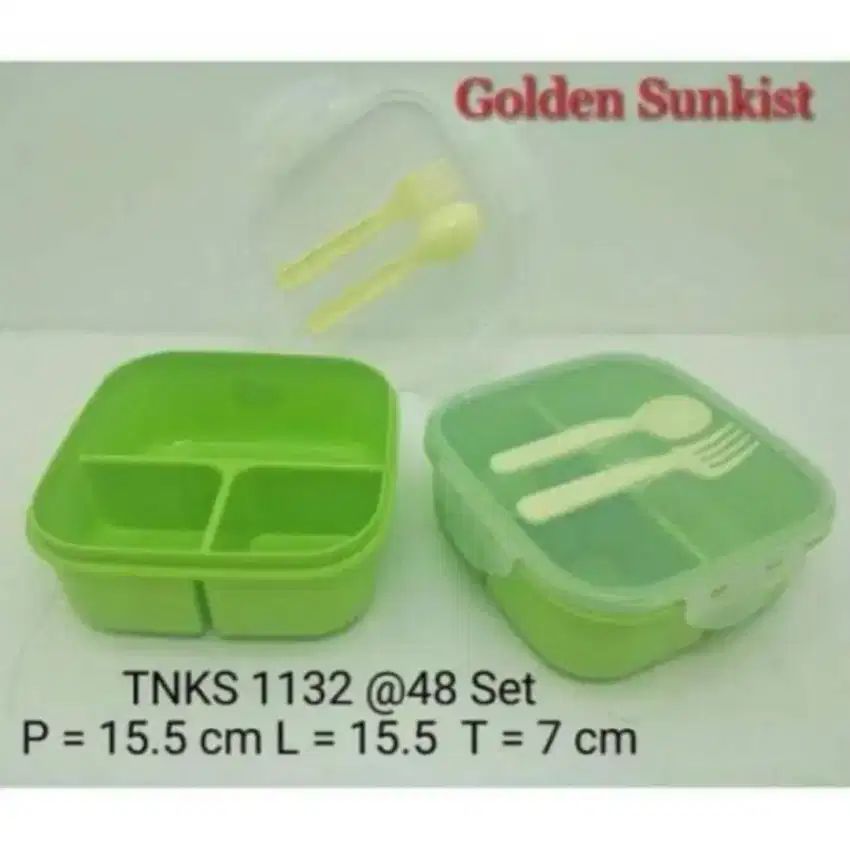 Tnk 1132 Kotak Makan Sendok Garpu Tnk 1132 Kotak Makan Golden Sunkist