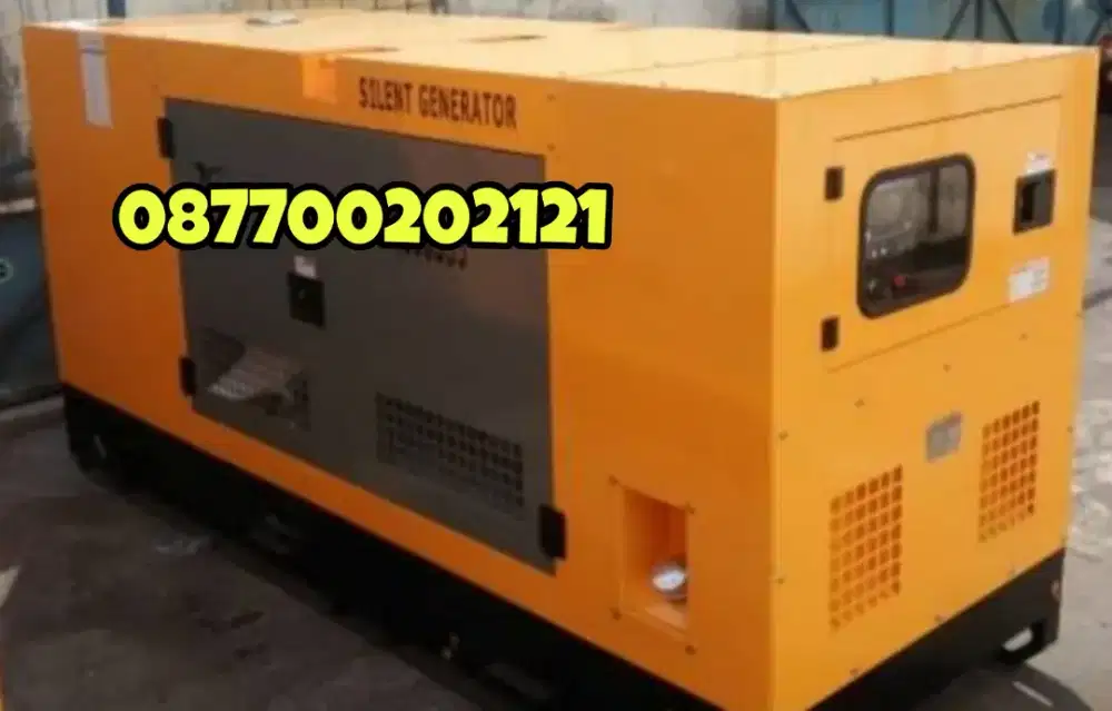 (KRANGGAN TEKNIK)Genset silent 50 kva generator disel solar 40rb watt