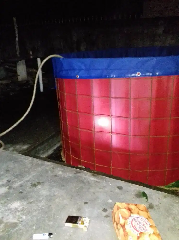 Kolam bioflok D1, D2, Dan D3