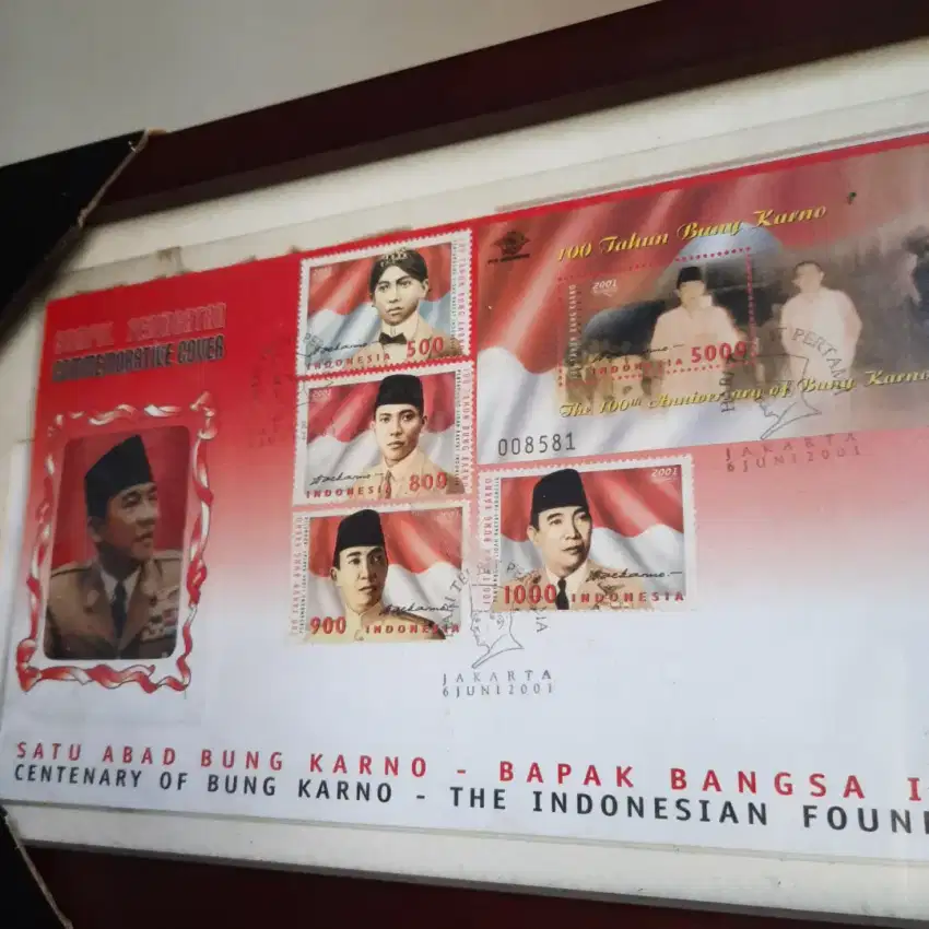 Perangko Bung Karno 100 Tahun B