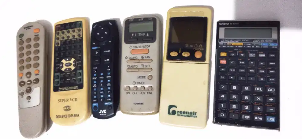 Remote AC TOSHIBA, green air,