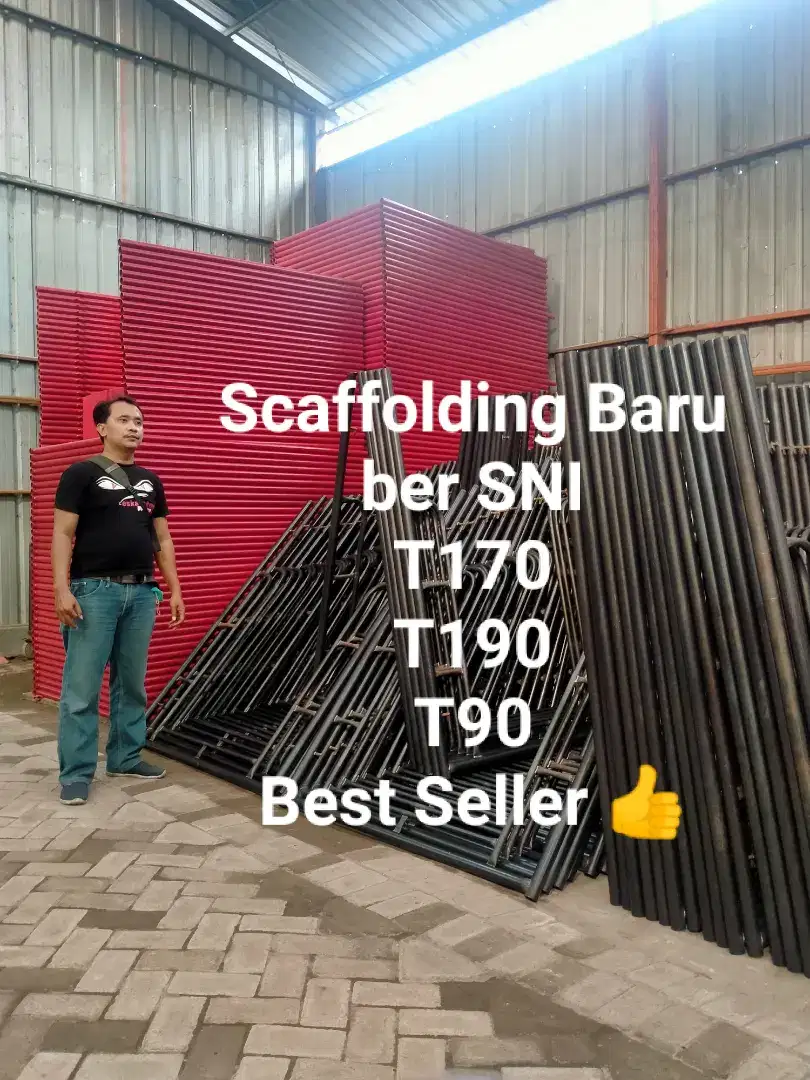 Jual Harga Promo steger / Scaffolding baru T170 berkualitas SNI