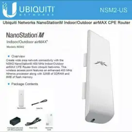 UBIQUITY NANO STATION M2