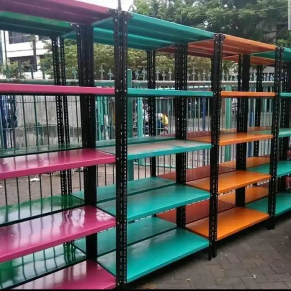 Rak besi, rak besi siku, rak susun