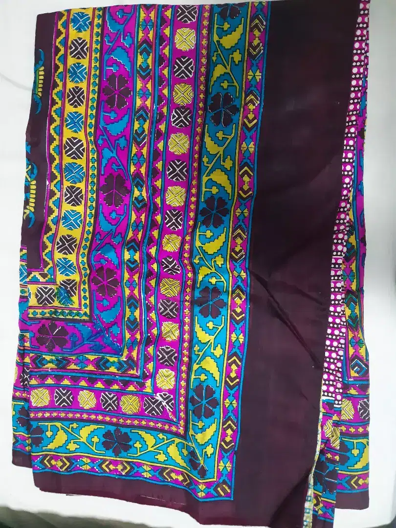 Kain Sari India satin 5,5meter