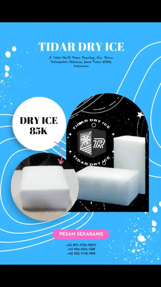 DRY ICE ES KERING PENGAWET DAGING DAN SEAFOOD BUDURAN SIDOARJO