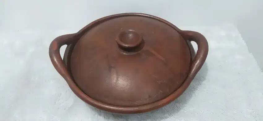 Wajan Gerabah Tanah Liat 32-33 cm 1 set