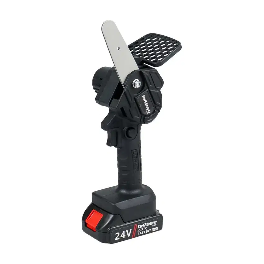 taffware gergaji mesin cordless chainsaw 24v 800w