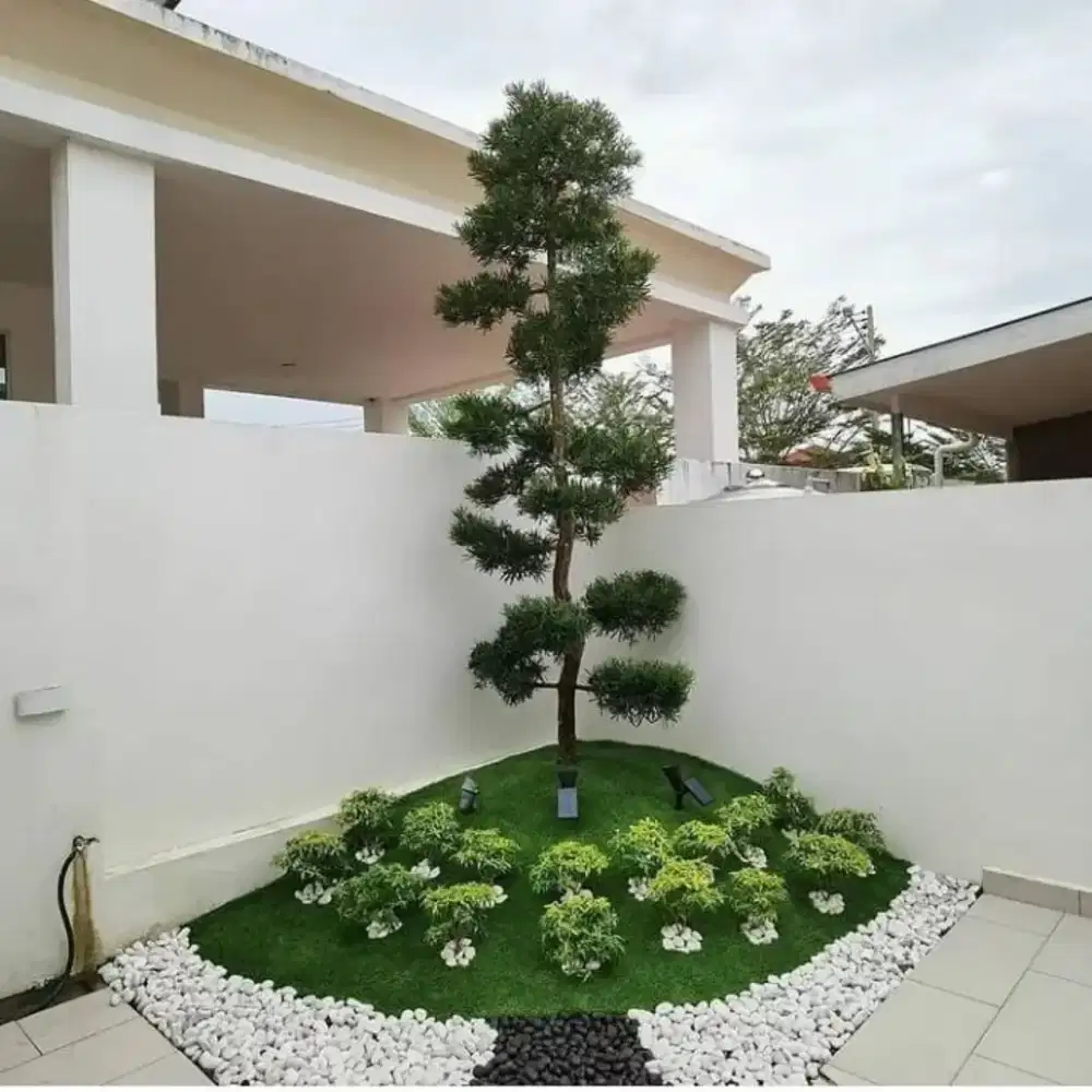 Taman minimalis moderen