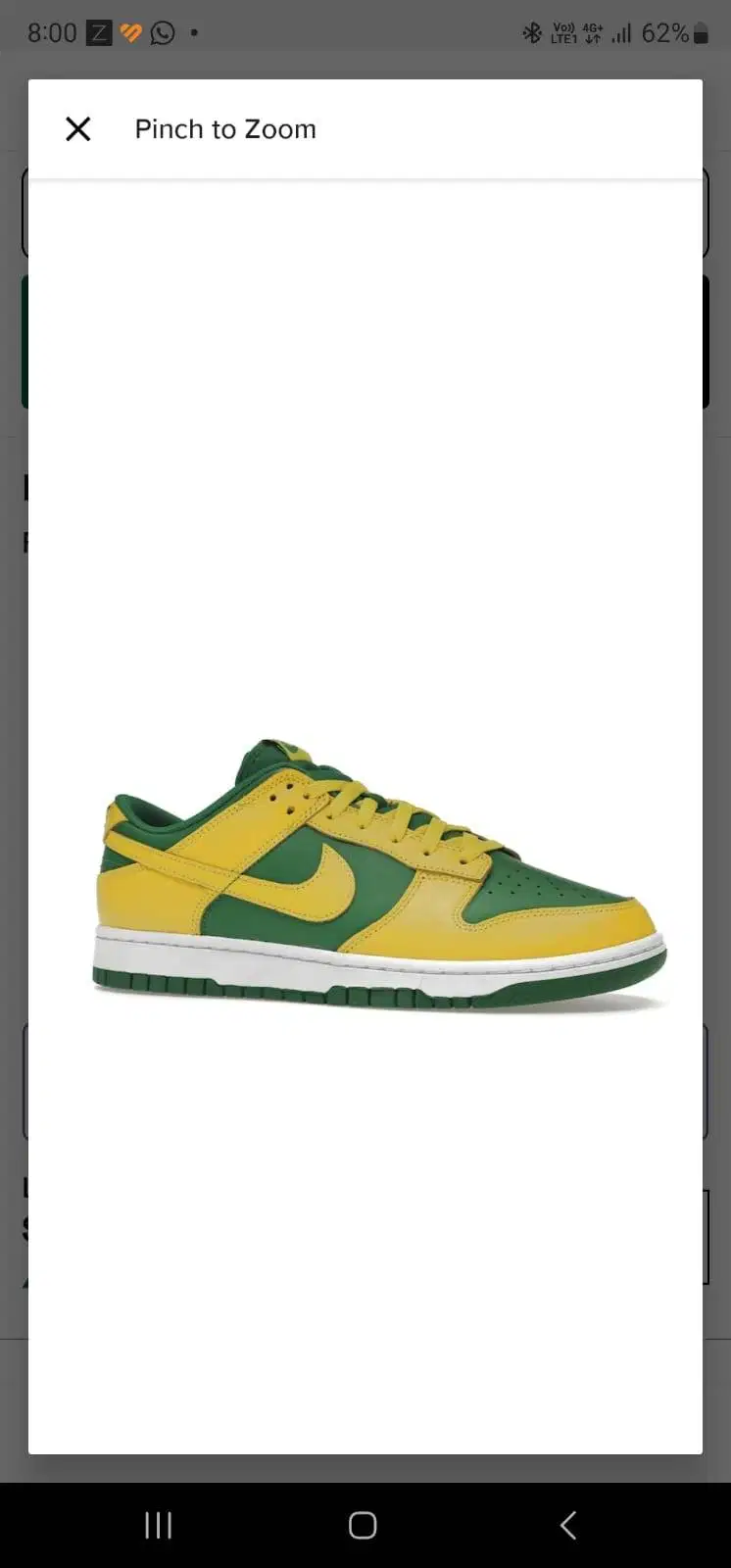 AIR JORDAN SIZE 41 original