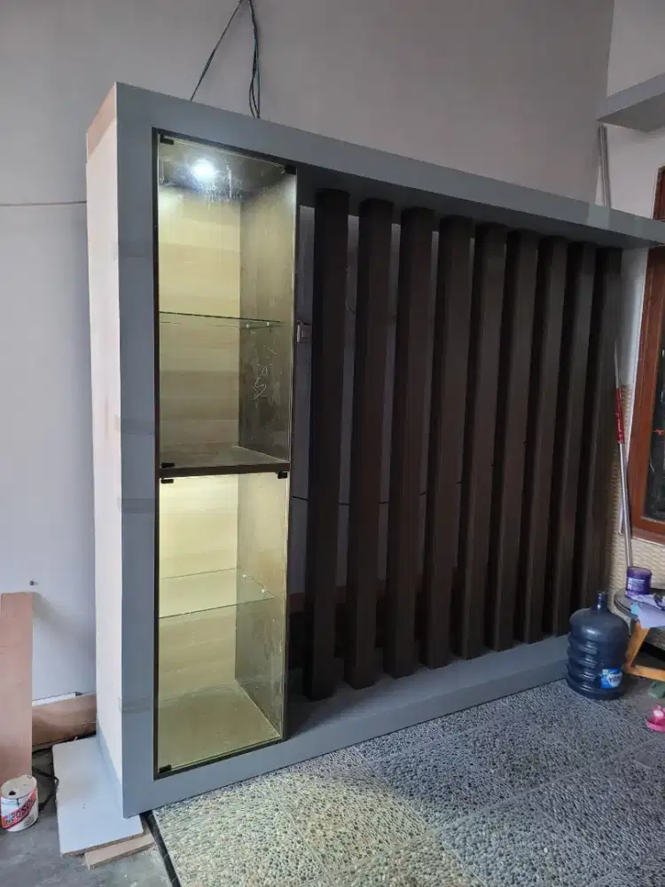 Backdrop ruangan atau paritisi ruangan| 270x50x230