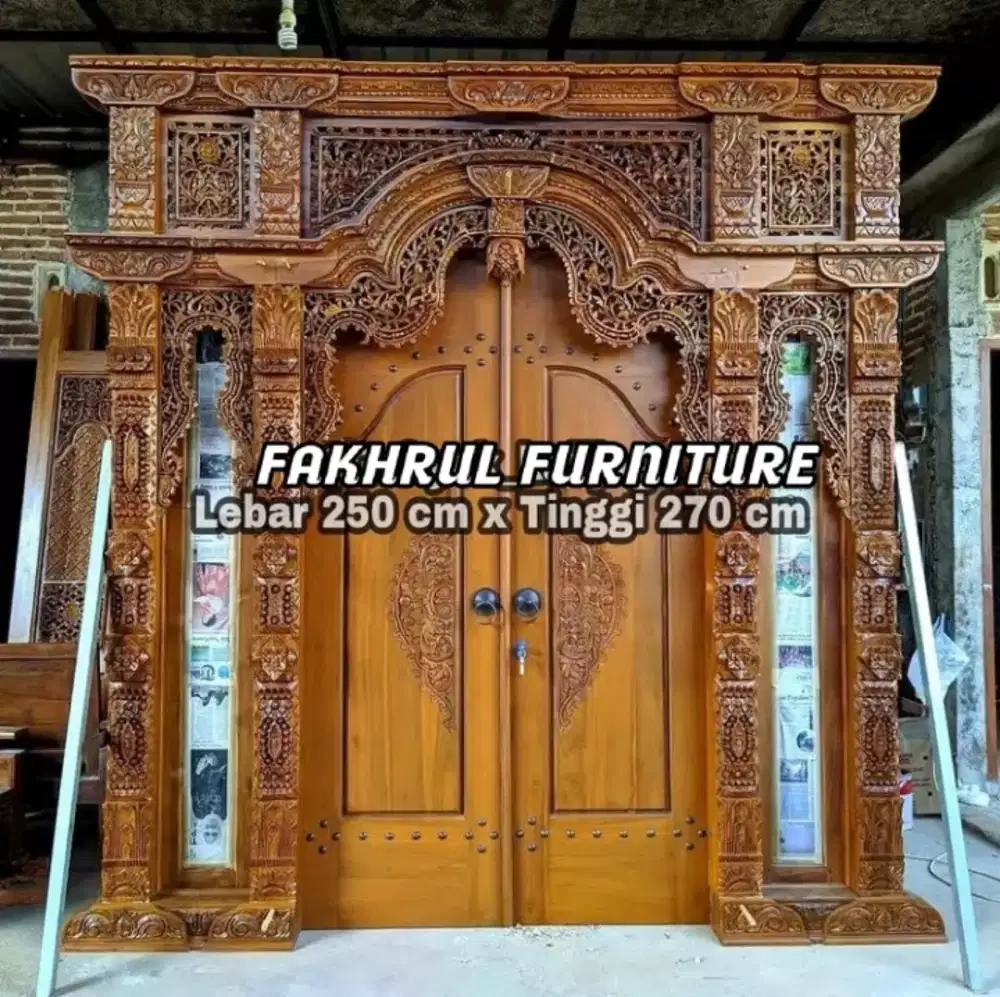 Pintu gebyok ukir