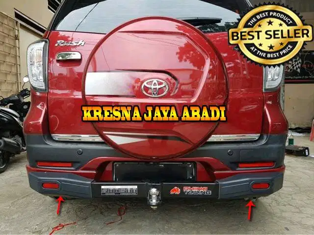 TANDUK TOWING BELAKANG RHINO ALL NEW RUSH TERIOS PLUS REFLECTOR