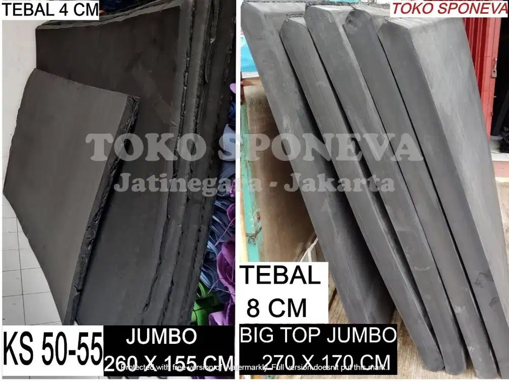SPON ATI / BUSA ATI JUMBO Tebal 4 cm-KS 50-55- Bantalan target panahan
