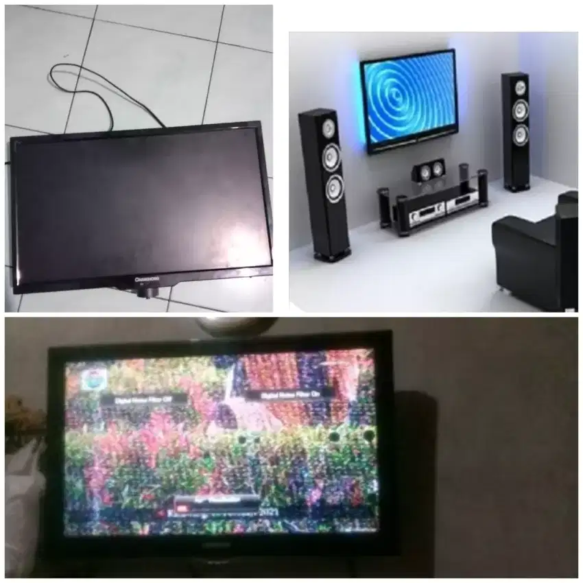 Saya tebus TV bekasnya Led/Lcd TV dan monitor