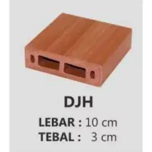 Kusen WPC DUMA 230cm DJH + jasa pemasangan  ( harga sendiri )