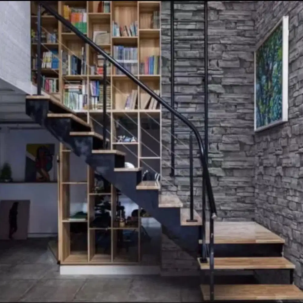 PROMO CUCI GUDANG! TERMURAH Wall Sticker 3D Bata Corak Batu Alam Mewah